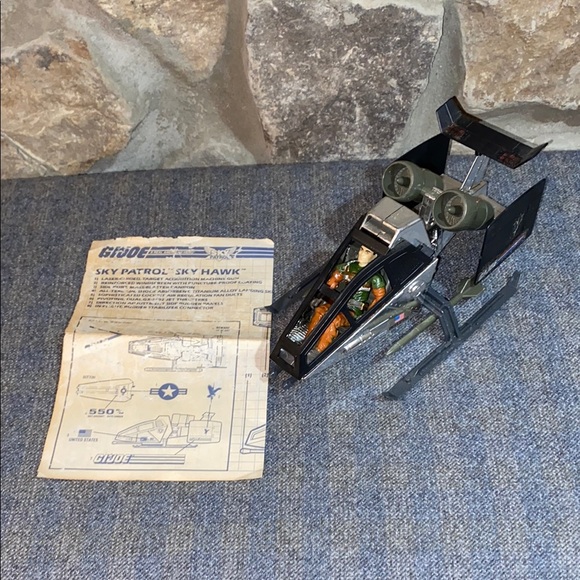 GI Joe Sky Patrol Sky Hawk Vehicle